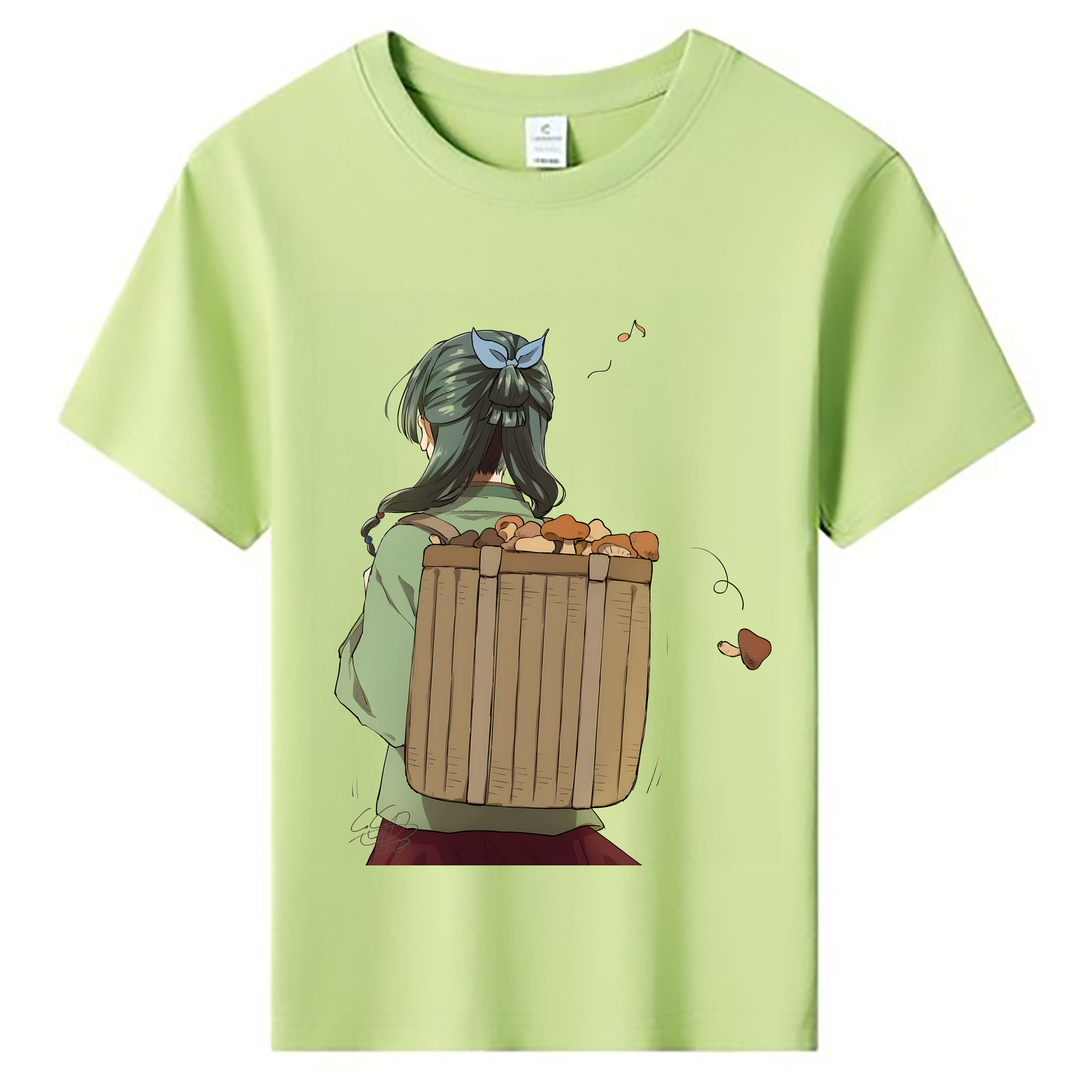 （画像用） 薬屋のひとりごと The Apothecary Diaries 綿100％キッズTシャツ（フロントプリント）